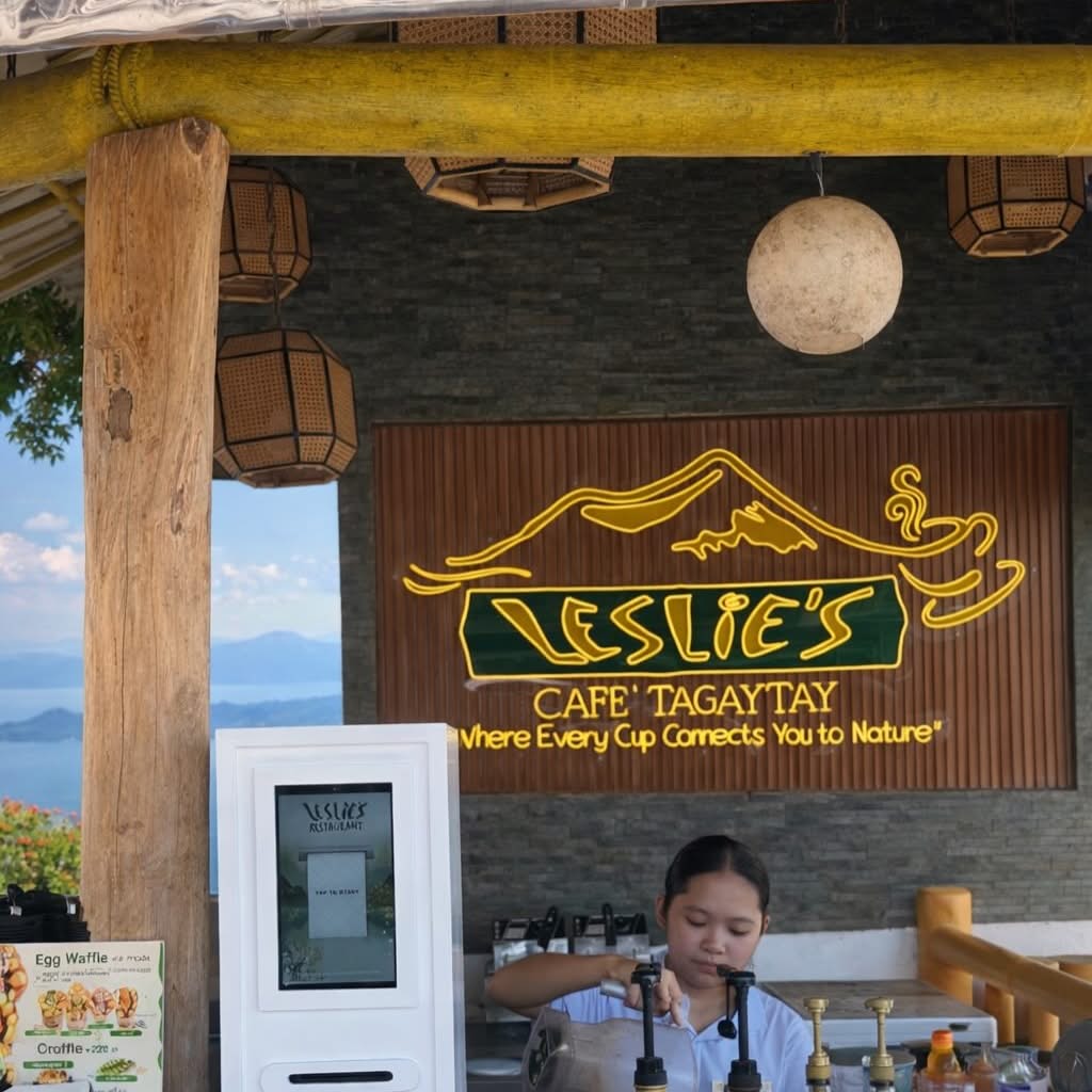 Click2Keep booth at Leslie's Cafe Tagaytay